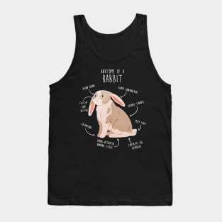 Rabbit Anatomy Tank Top